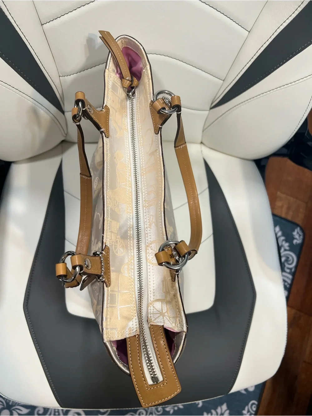 Coach Gallery Horse & Carriage Tote